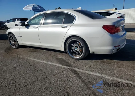 2012 BMW 740 Li from USA, damaged, VIN WBAKB4C52CC576903